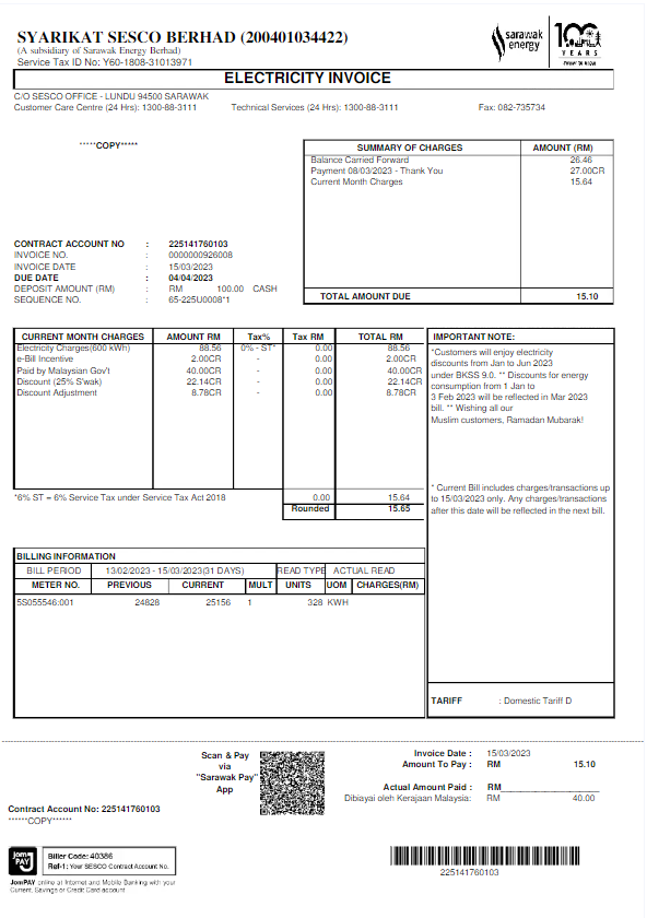  Minol USA business utility bill 